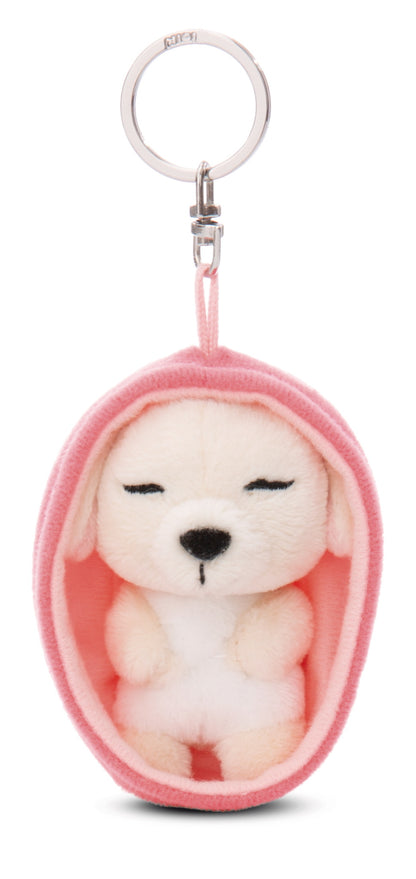 Chien Hund Crème 8 cm