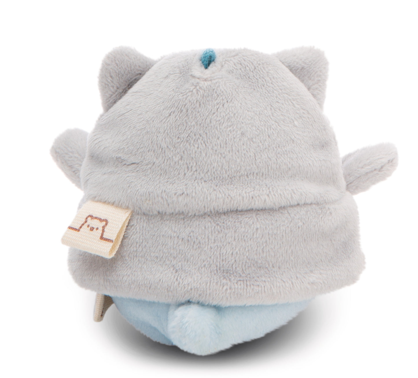 Pingouin Waddle 8 cm avec costume de canard et de chat