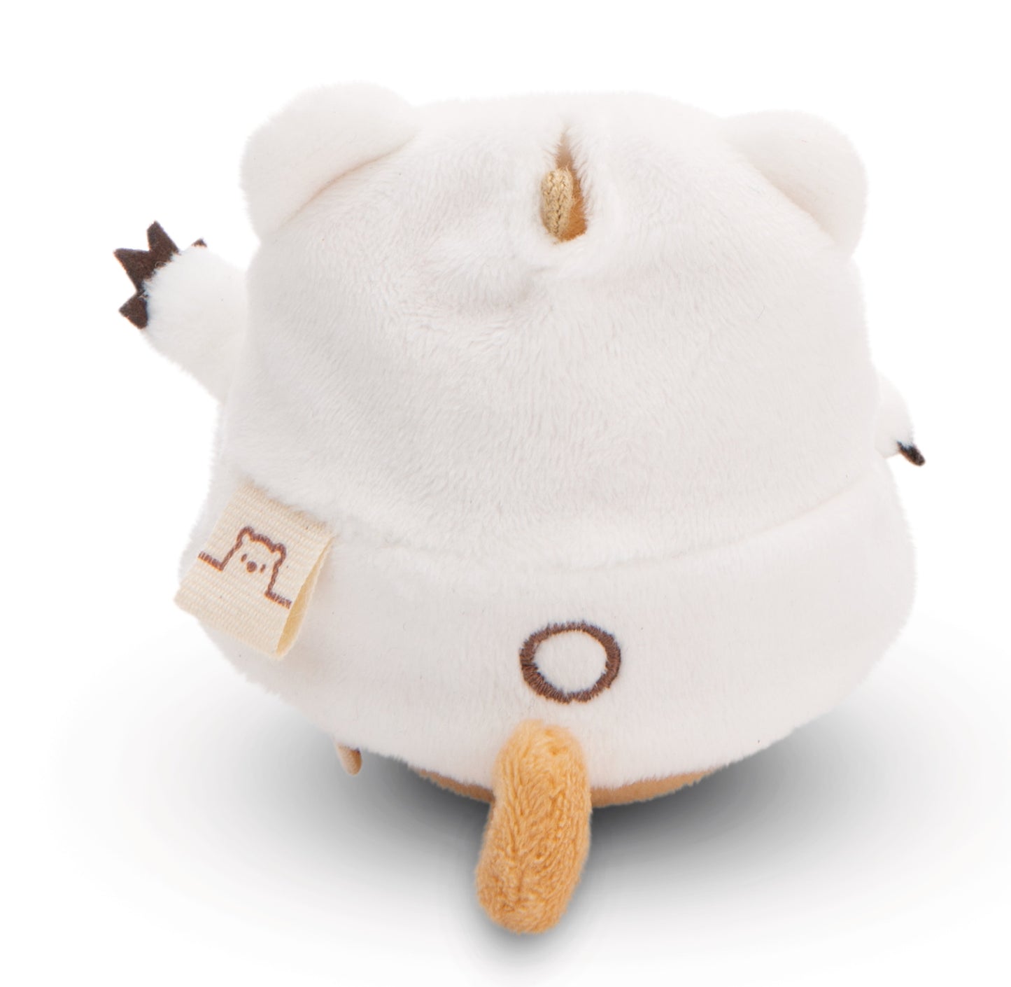 Chien Hiro 8 cm avec un bubble tea et costume Ours polaire